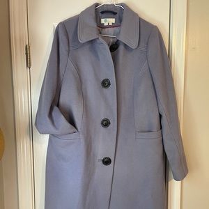 Boden trench coat Light blue